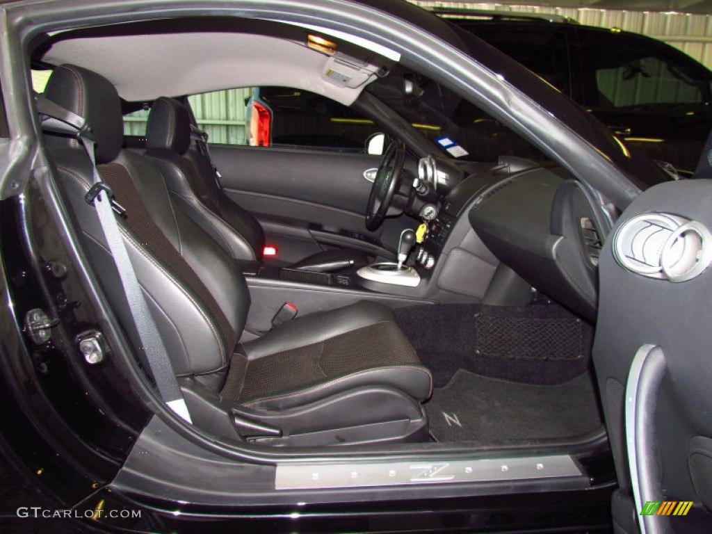 Charcoal Interior 2007 Nissan 350Z Grand Touring Coupe Photo #51018445