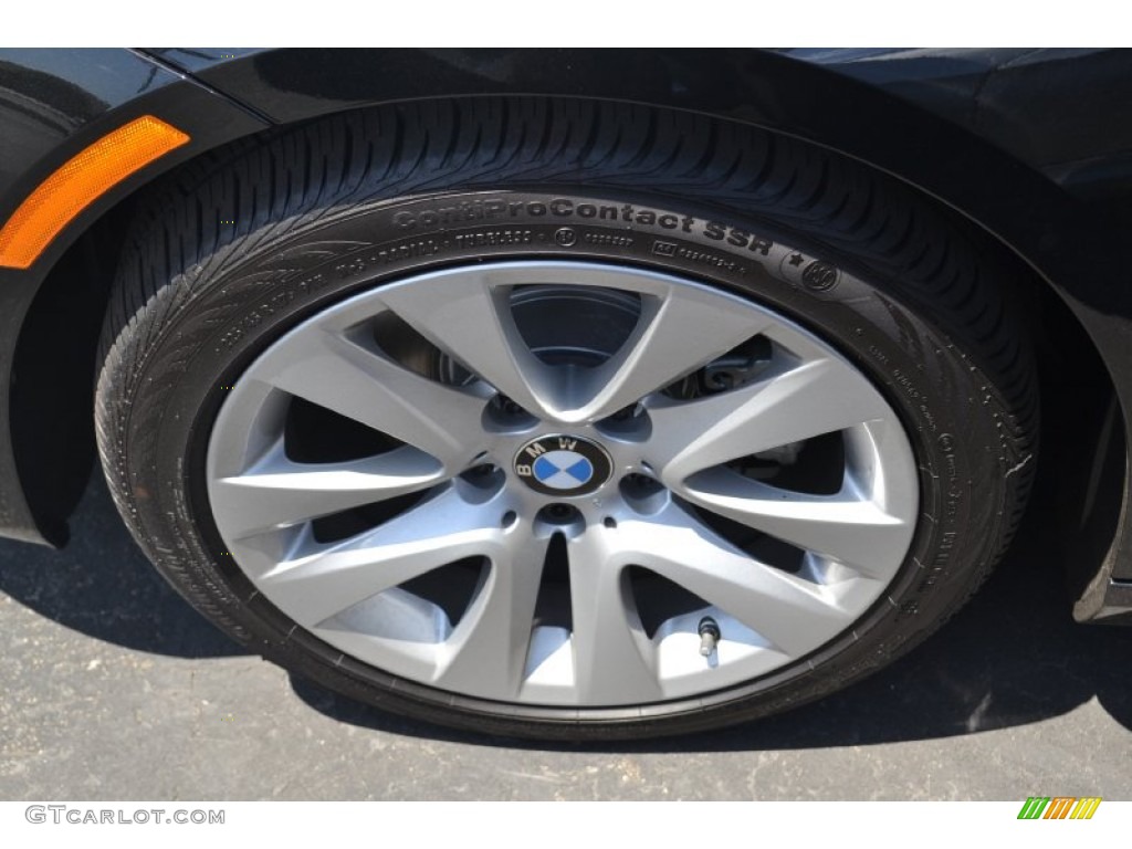 2011 3 Series 328i Coupe - Jet Black / Black photo #5