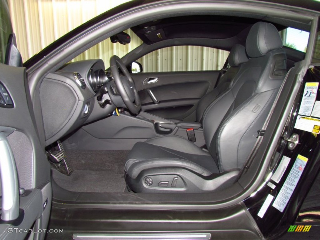 Black Nappa Leather Interior 2010 Audi TT 2.0 TFSI quattro Coupe Photo #51019042