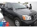 2005 Smoke Gray Nissan Titan XE King Cab  photo #6