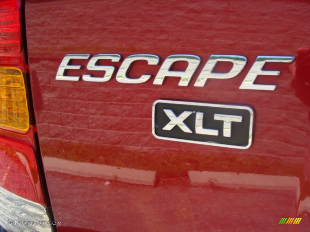 2004 Escape XLT V6 4WD - Redfire Metallic / Medium/Dark Flint photo #9