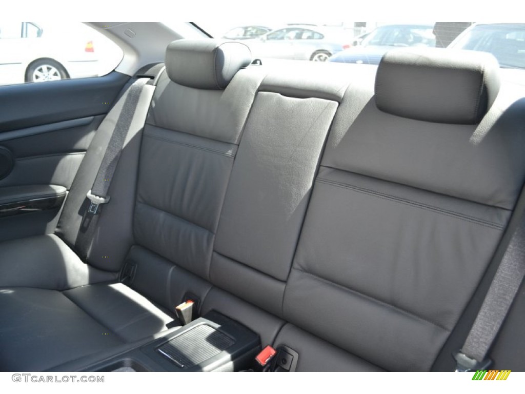 Black Interior 2009 BMW 3 Series 328i Coupe Photo #51021277