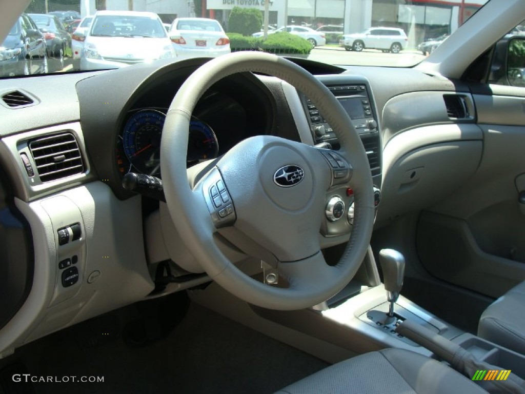 2009 Forester 2.5 X Limited - Satin White Pearl / Platinum photo #26