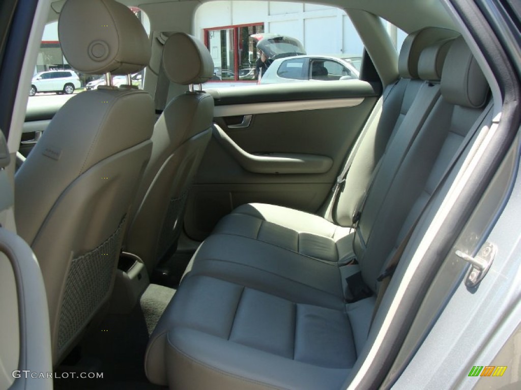 2008 A4 2.0T quattro S-Line Sedan - Quartz Grey Metallic / Light Gray photo #22