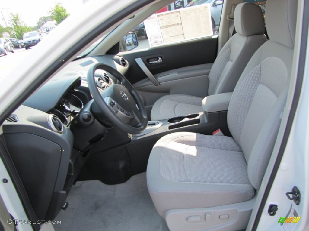 2011 Rogue SV - Pearl White / Gray photo #10