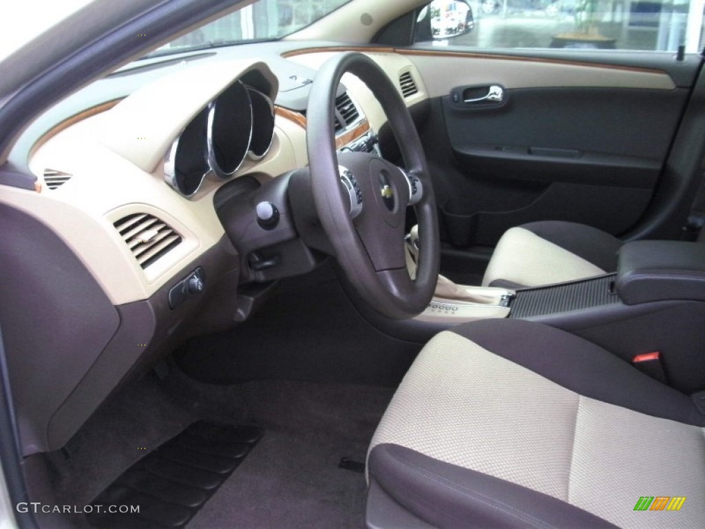 Cocoa/Cashmere Interior 2011 Chevrolet Malibu LT Photo #51022447