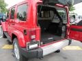 2011 Flame Red Jeep Wrangler Unlimited Sahara 4x4  photo #9