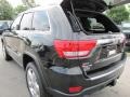 2011 Brilliant Black Crystal Pearl Jeep Grand Cherokee Overland Summit 4x4  photo #8