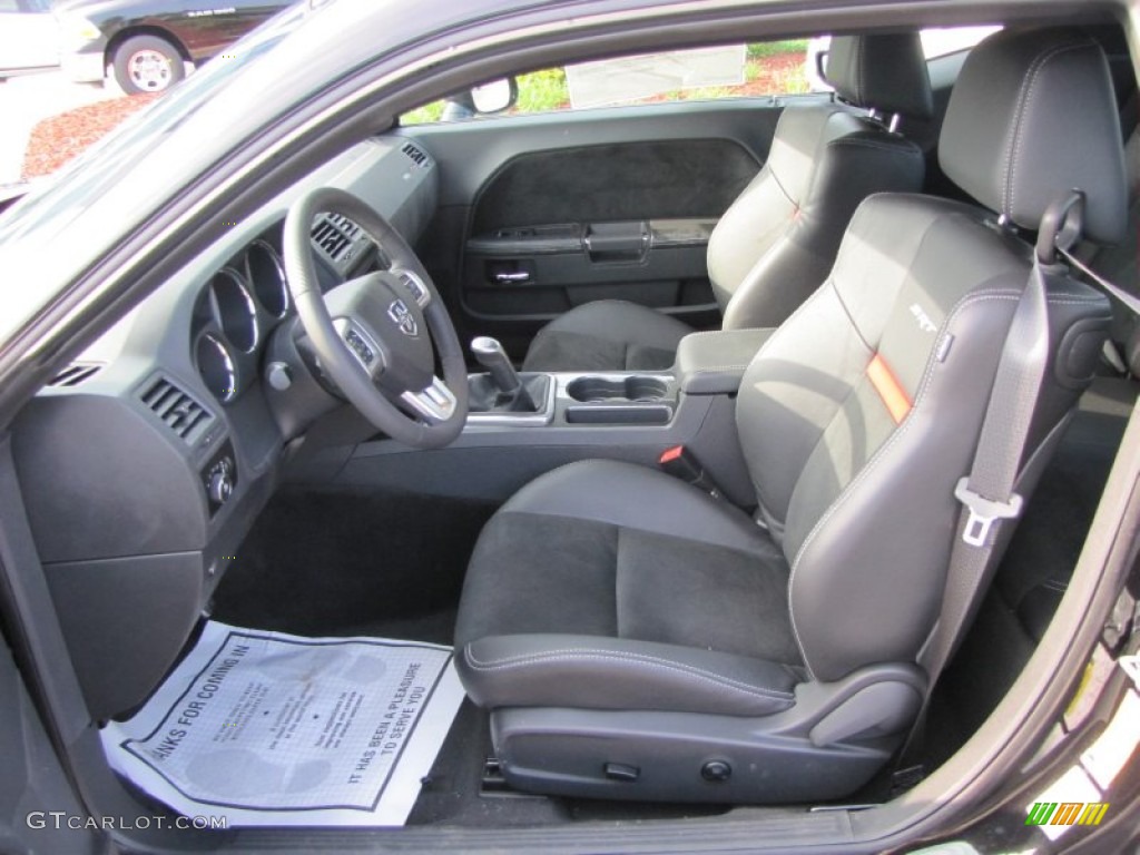 2011 Challenger SRT8 392 - Brilliant Black Crystal Pearl / Dark Slate Gray photo #7