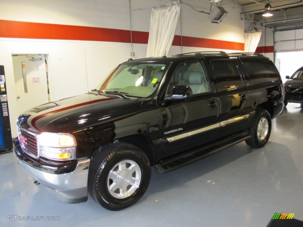 2005 Yukon XL SLT - Onyx Black / Neutral/Shale photo #1