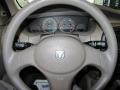 2003 Dodge Neon Taupe Interior Steering Wheel Photo
