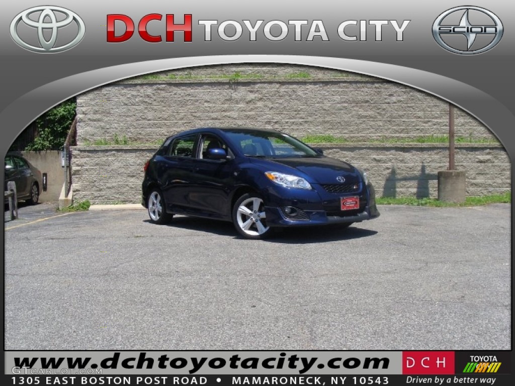 Nautical Blue Metallic Toyota Matrix