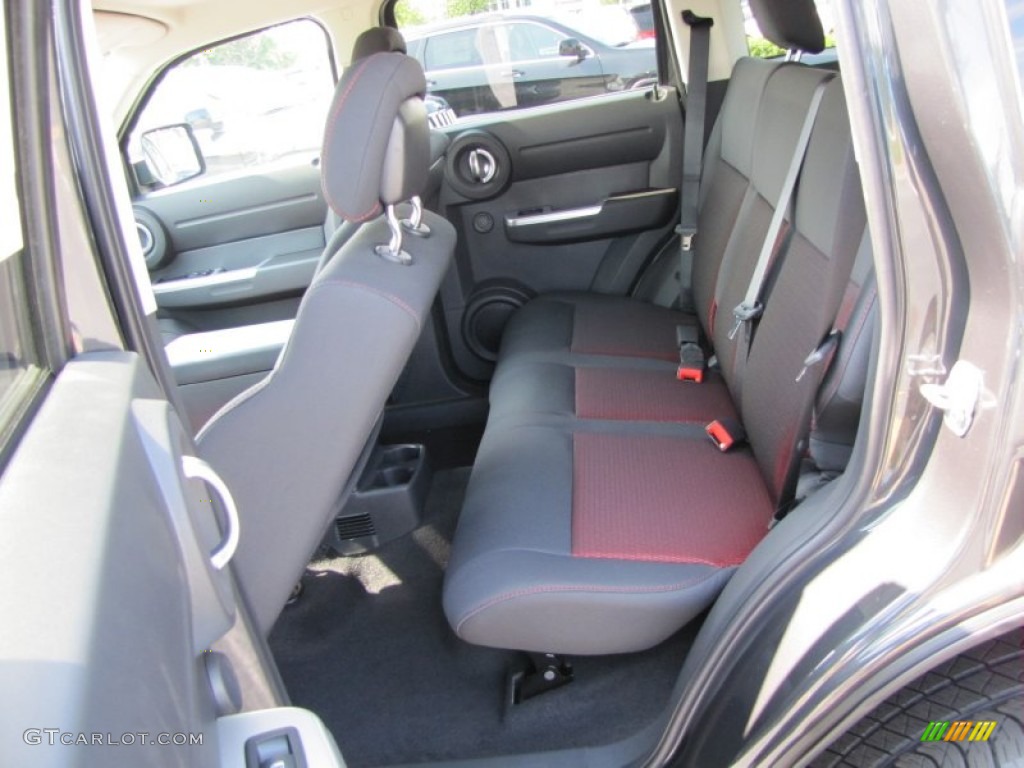 2011 Dodge Nitro Detonator Rear Seat Photo #51025048