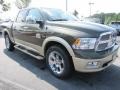 Sagebrush Pearl 2011 Dodge Ram 1500 Laramie Longhorn Crew Cab 4x4 Exterior