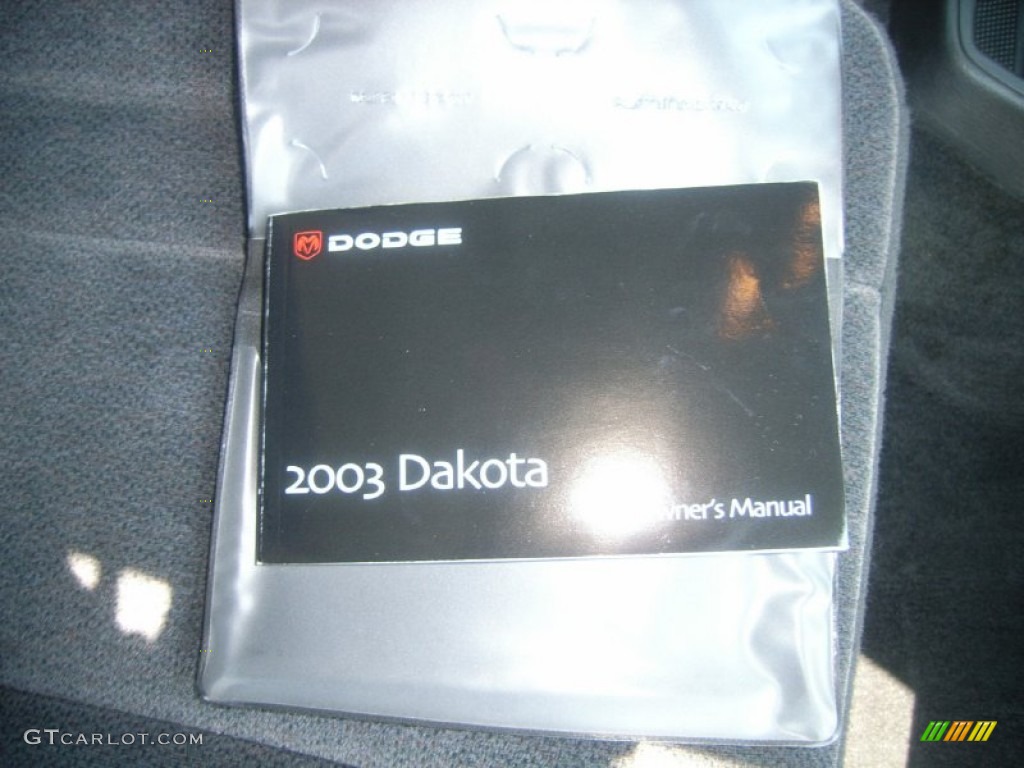 2003 Dakota SXT Quad Cab 4x4 - Bright Silver Metallic / Dark Slate Gray photo #12