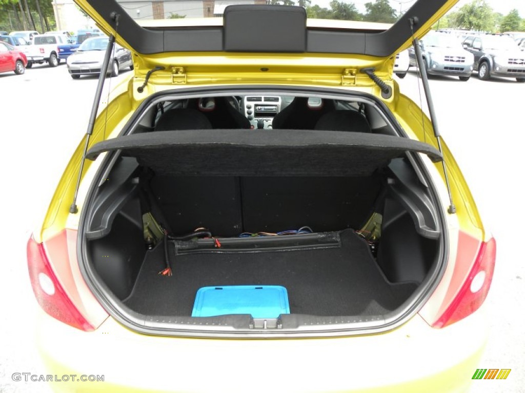2002 Civic Si Hatchback - Yellow Pearl Metallic / Black photo #14