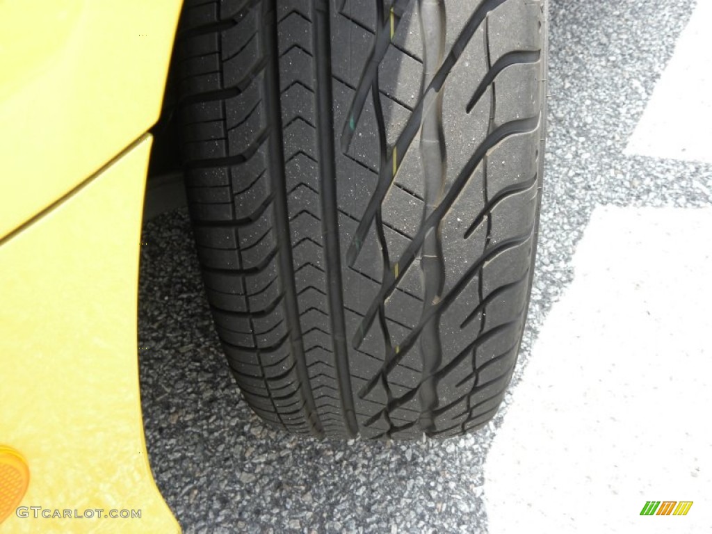2002 Civic Si Hatchback - Yellow Pearl Metallic / Black photo #17