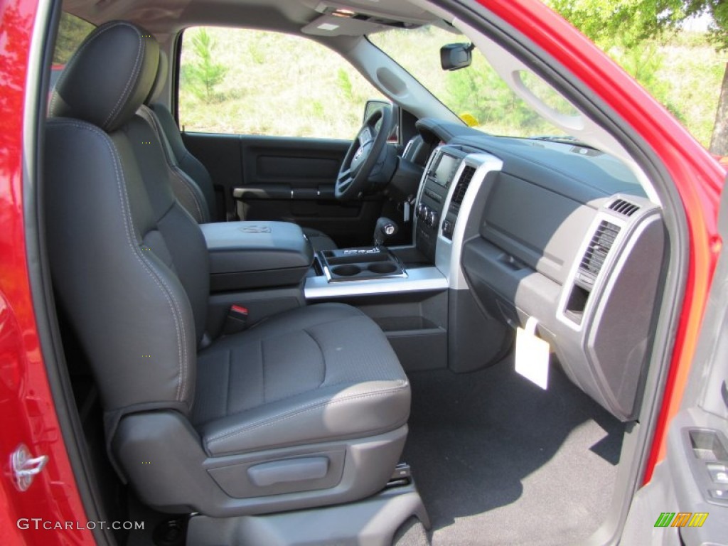 2011 Ram 1500 Sport R/T Regular Cab - Flame Red / Dark Slate Gray photo #9
