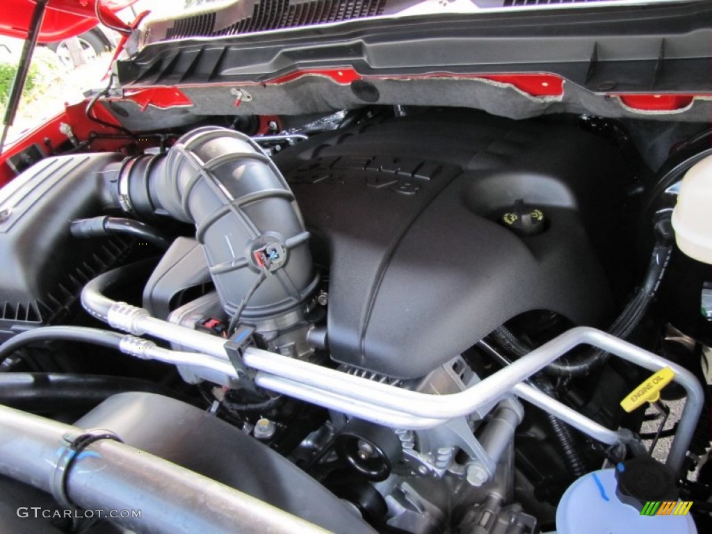 2011 Dodge Ram 1500 Sport R/T Regular Cab Engine Photos