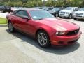 2011 Red Candy Metallic Ford Mustang V6 Premium Convertible  photo #1