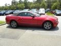 2011 Red Candy Metallic Ford Mustang V6 Premium Convertible  photo #10