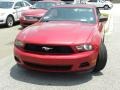 2011 Red Candy Metallic Ford Mustang V6 Premium Convertible  photo #17