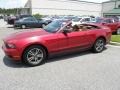 2011 Red Candy Metallic Ford Mustang V6 Premium Convertible  photo #26