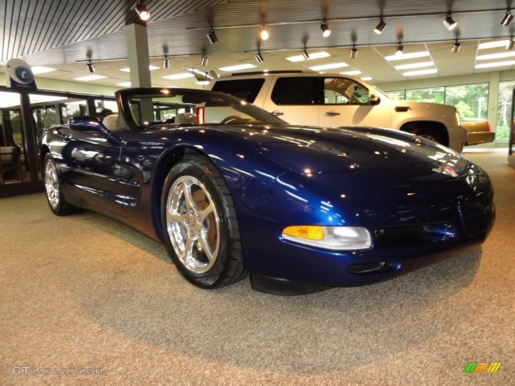 LeMans Blue Metallic Chevrolet Corvette