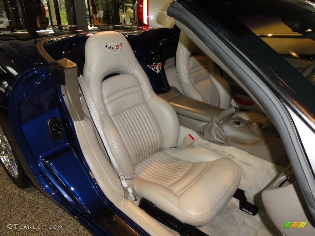 2004 Corvette Convertible - LeMans Blue Metallic / Shale photo #19