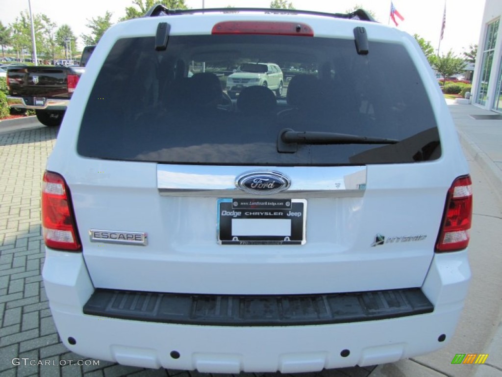2008 Escape Hybrid - Oxford White / Stone photo #4