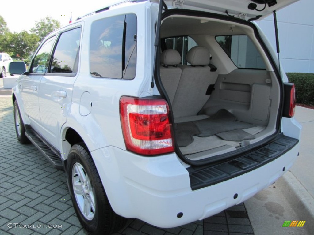 2008 Escape Hybrid - Oxford White / Stone photo #16