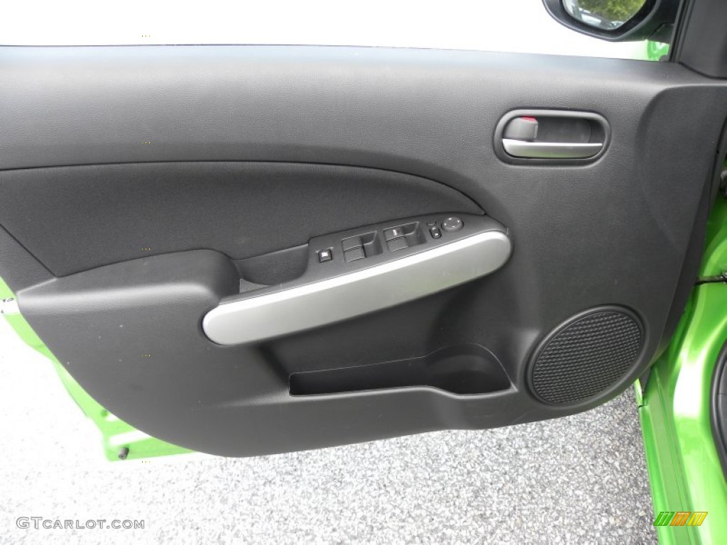 2011 Mazda MAZDA2 Touring Black Door Panel Photo #51028522
