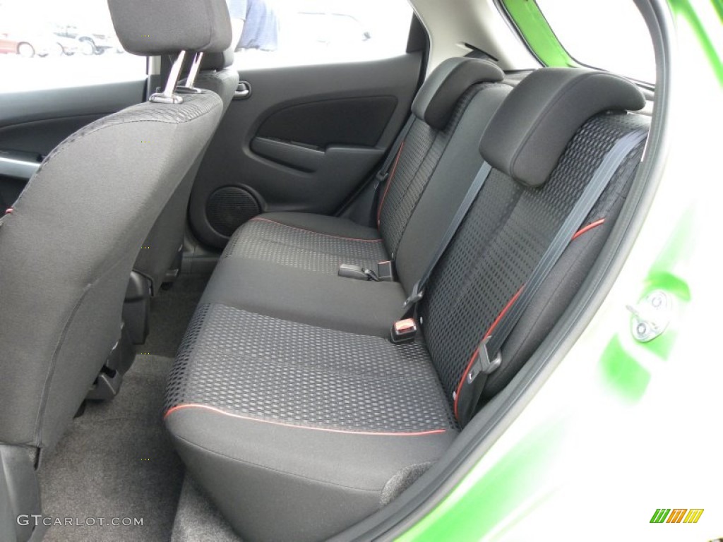 Black Interior 2011 Mazda MAZDA2 Touring Photo #51028537