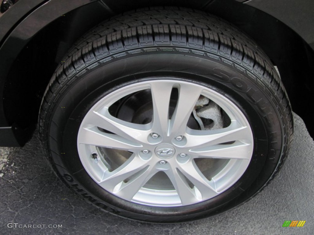 2010 Hyundai Santa Fe SE 4WD Wheel Photo #51028609