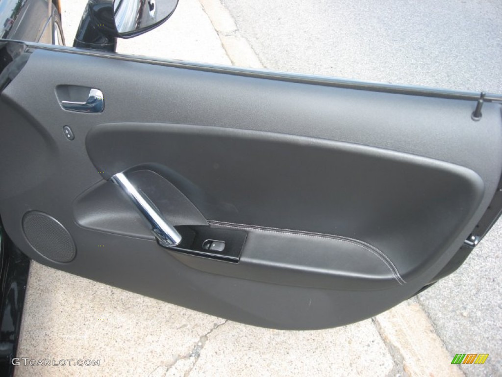 2008 Saturn Sky Roadster Black Door Panel Photo #51028960