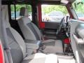 2008 Flame Red Jeep Wrangler Unlimited X 4x4  photo #17