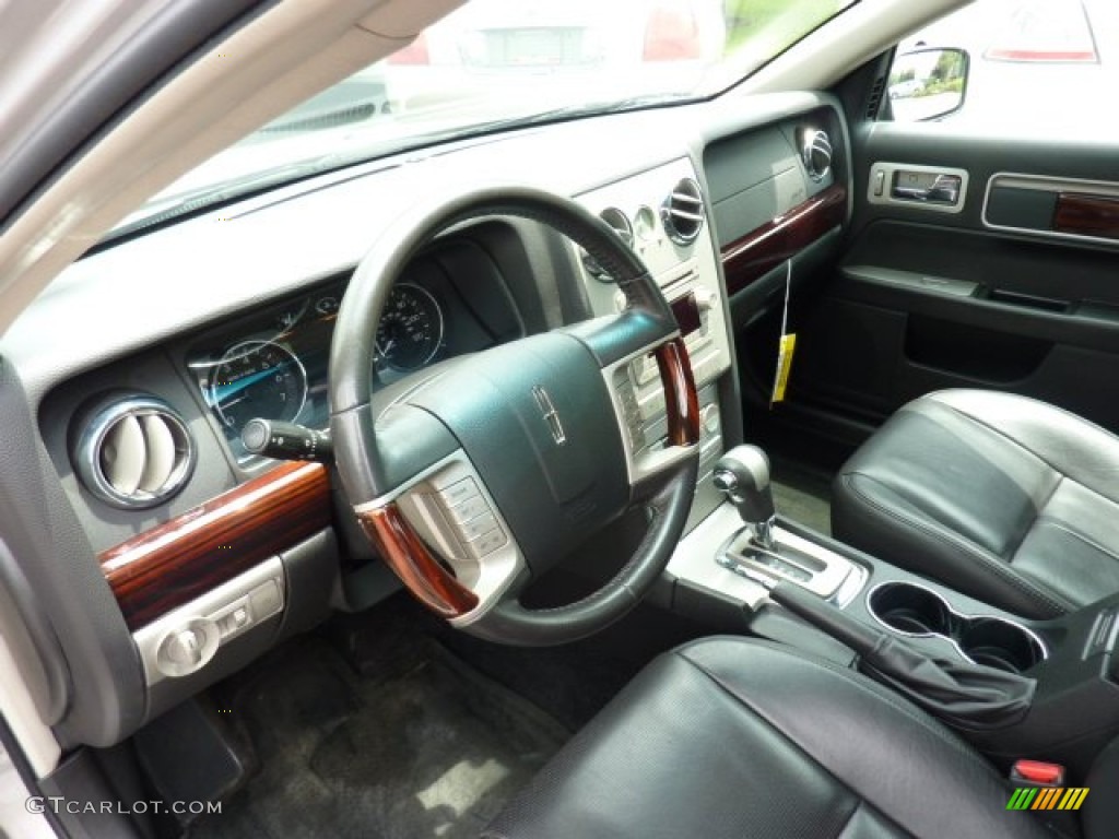 2008 MKZ Sedan - Silver Birch Metallic / Dark Charcoal photo #12