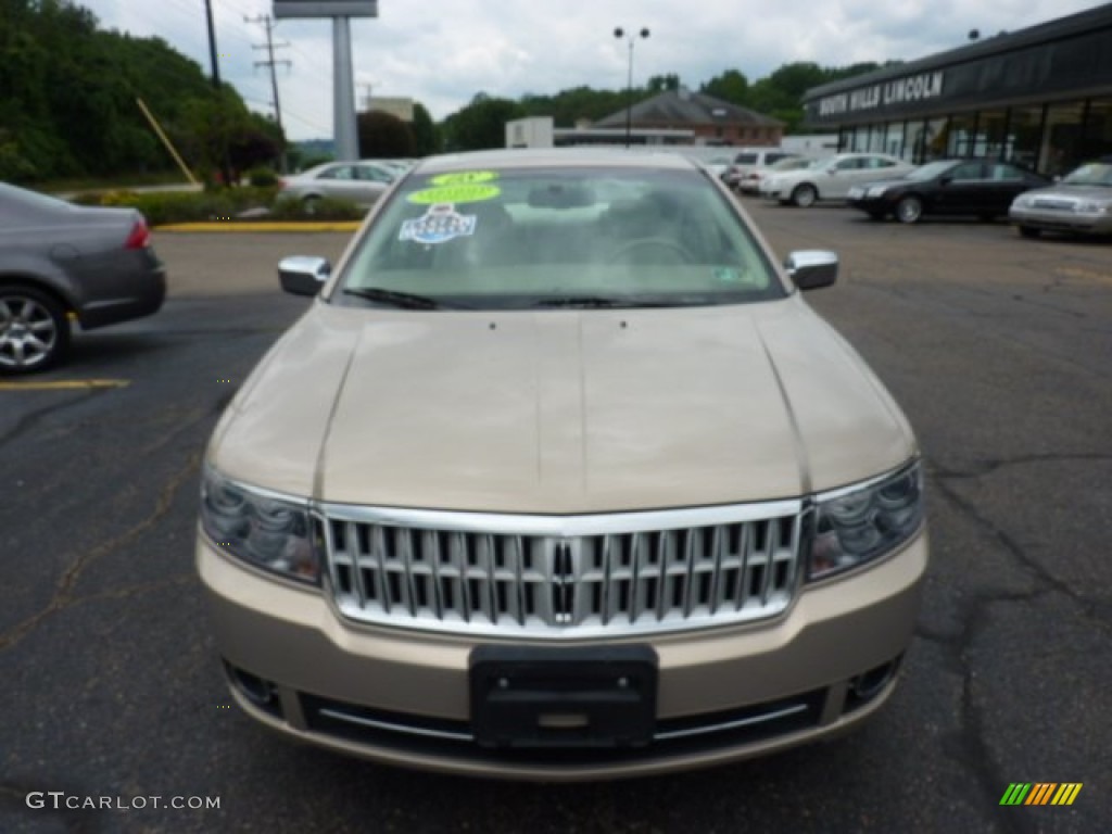 2008 MKZ Sedan - Dune Pearl Metallic / Sand photo #6