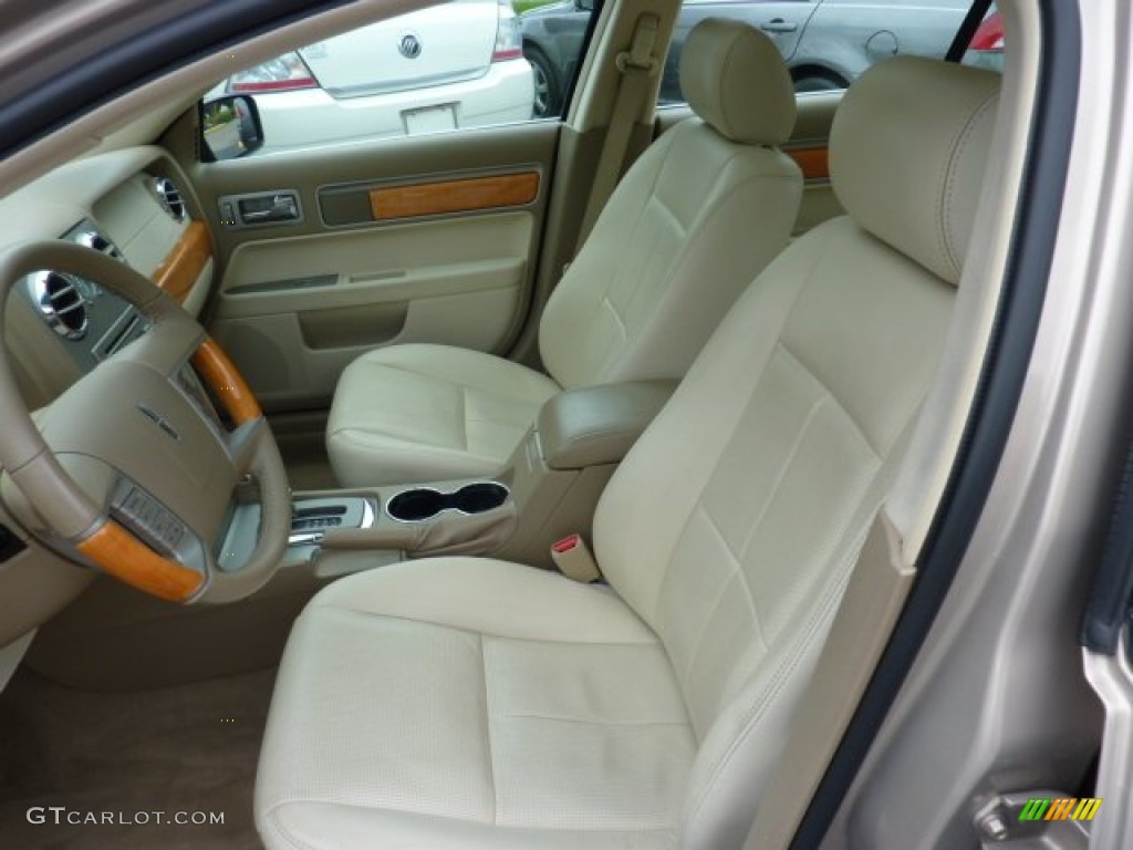 2008 MKZ Sedan - Dune Pearl Metallic / Sand photo #8