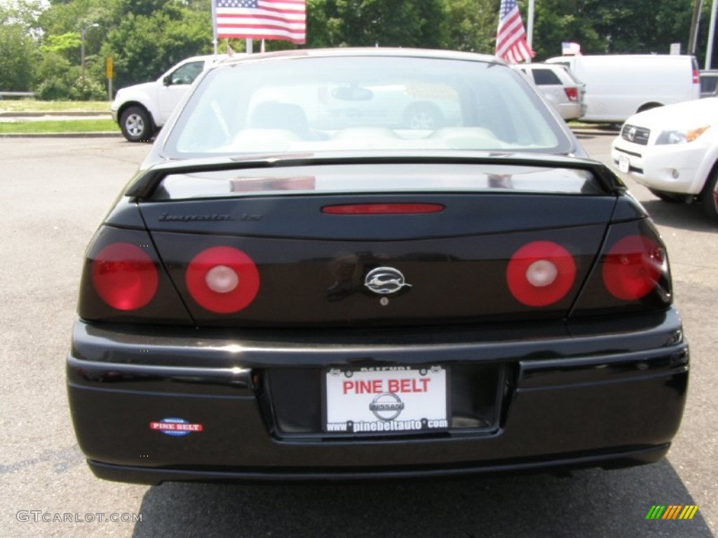 2004 Impala LS - Black / Neutral Beige photo #6