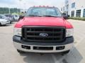 2006 Red Clearcoat Ford F250 Super Duty XL Regular Cab 4x4  photo #4