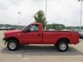 2006 Red Clearcoat Ford F250 Super Duty XL Regular Cab 4x4  photo #6