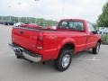 2006 Red Clearcoat Ford F250 Super Duty XL Regular Cab 4x4  photo #9