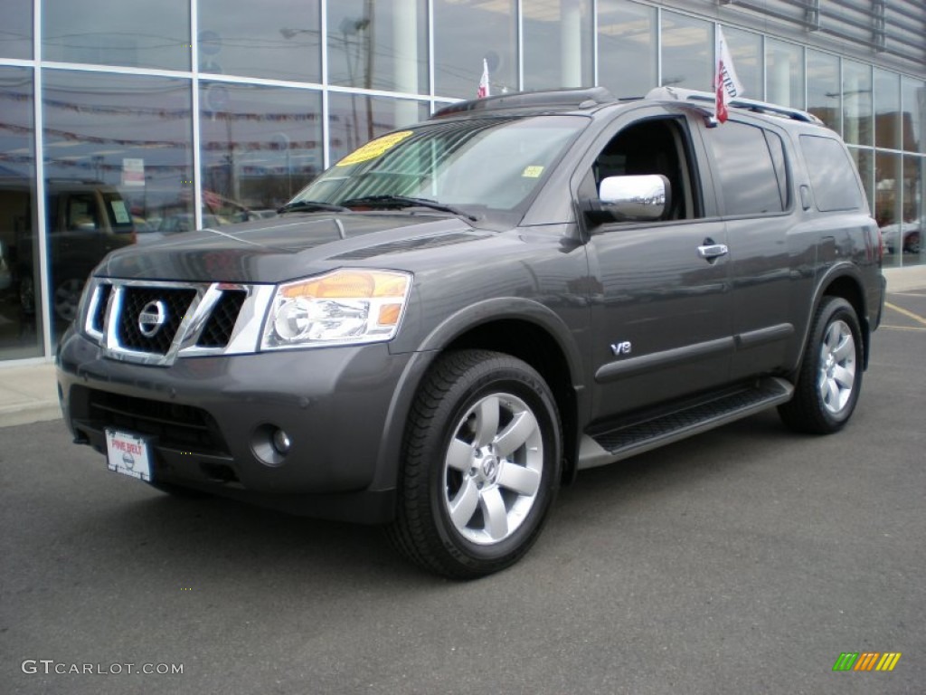 2008 Armada LE 4x4 - Smoke Gray / Charcoal photo #1