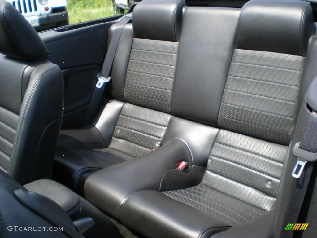 2006 Mustang GT Premium Convertible - Vista Blue Metallic / Dark Charcoal photo #13