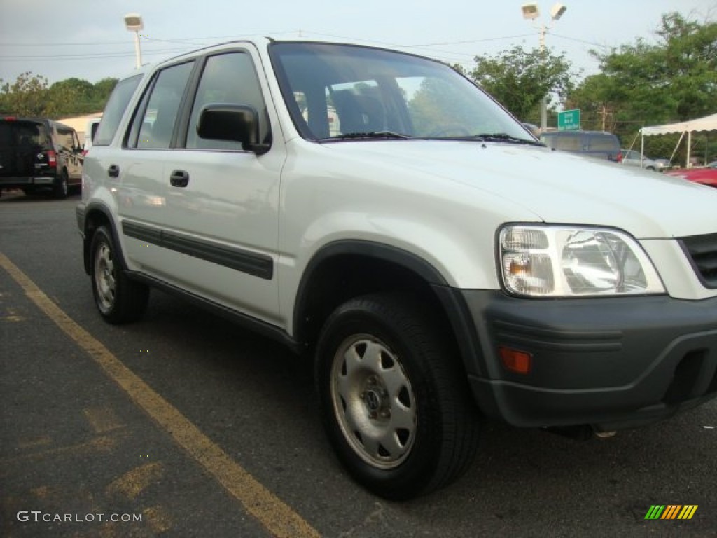 1999 CR-V LX 4WD - Taffeta White / Charcoal photo #8