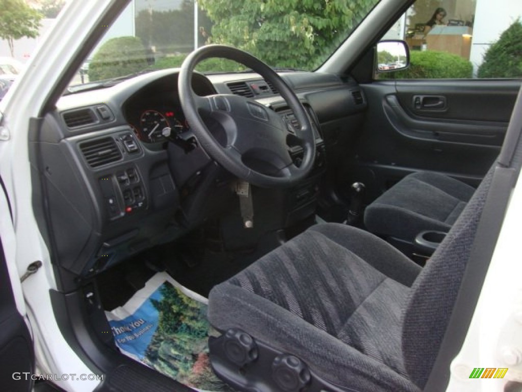 Charcoal Interior 1999 Honda CR-V LX 4WD Photo #51033679
