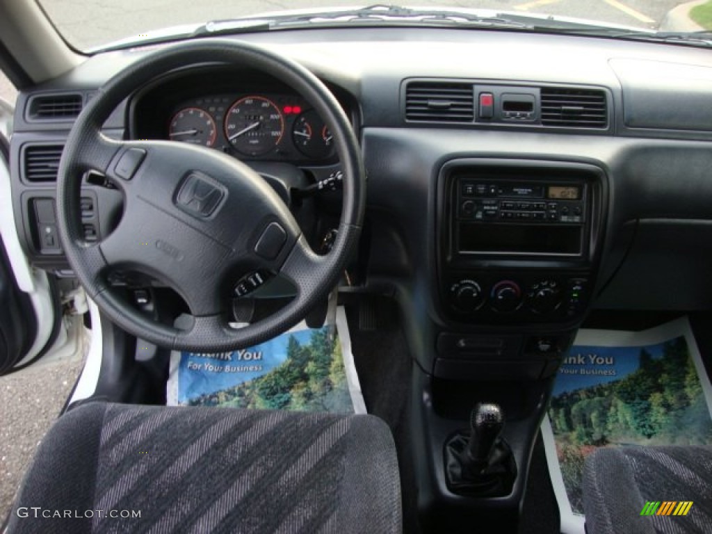 1999 CR-V LX 4WD - Taffeta White / Charcoal photo #13