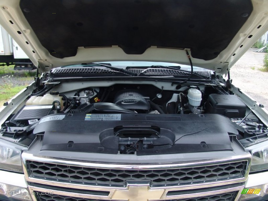 2005 Silverado 2500HD LS Crew Cab - Summit White / Dark Charcoal photo #18