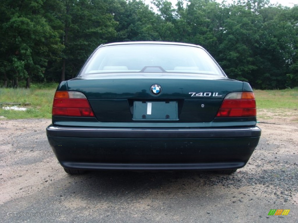 1996 7 Series 740iL Sedan - Oxford Green Metallic / Beige photo #6